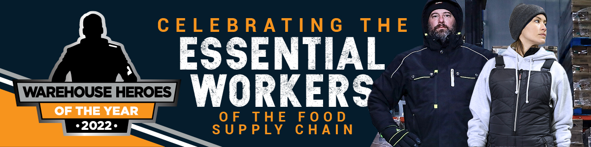 RefrigiWear celebrates the essential workers of the food supply chain with 28 Warehouse Heroes of the Year awards.